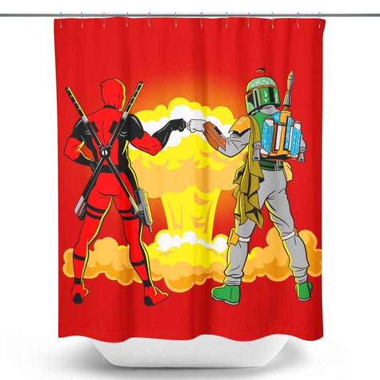 Epic Bro Fist - Shower Curtain