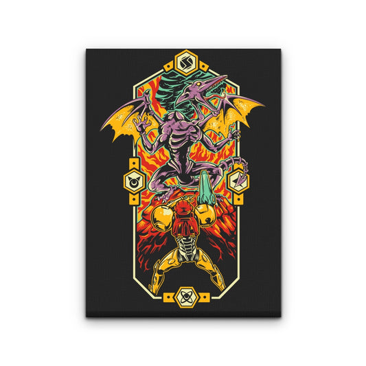 Epic Super Metroid - Canvas Print