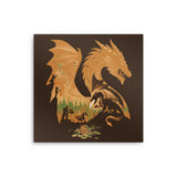 Episode I: Fantasy Flames - Metal Print