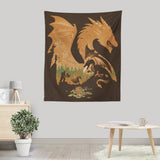 Episode I: Fantasy Flames - Wall Tapestry