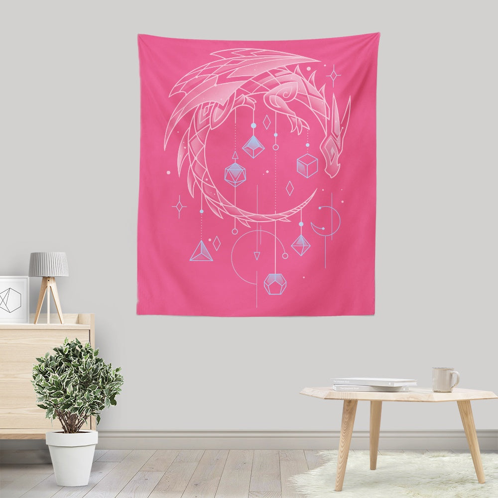 Episode II: Draconic Dice Keeper - Wall Tapestry