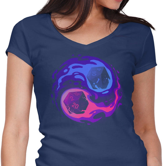 Episode III: Dice Balance - Women's V-Neck