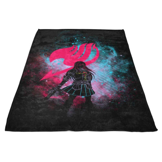 Erza Art - Fleece Blanket