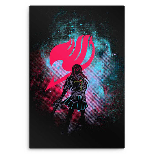 Erza Art - Metal Print