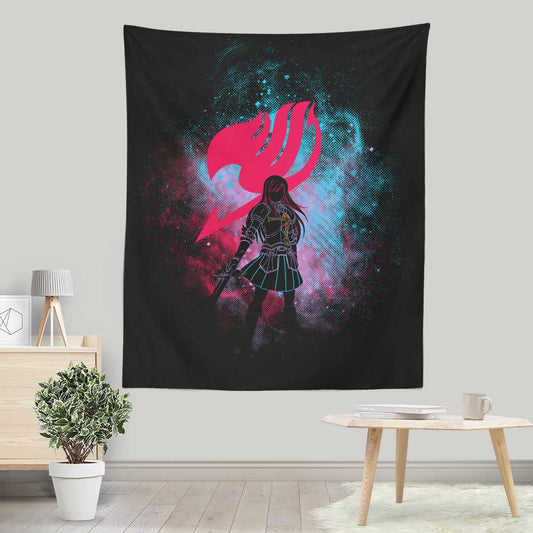 Erza Art - Wall Tapestry