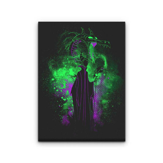 Evil Fairy Art - Canvas Print