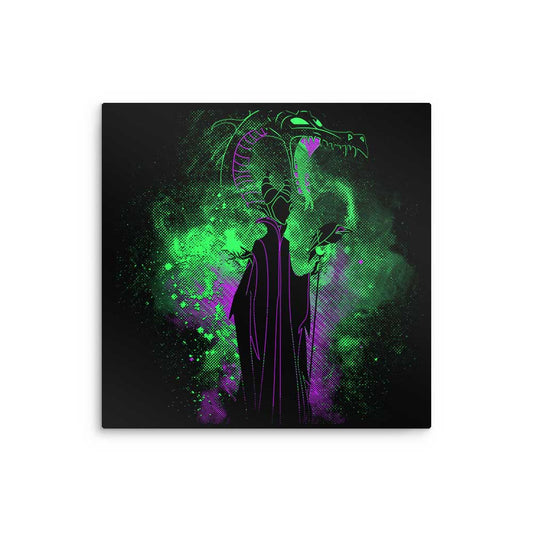 Evil Fairy Art - Metal Print