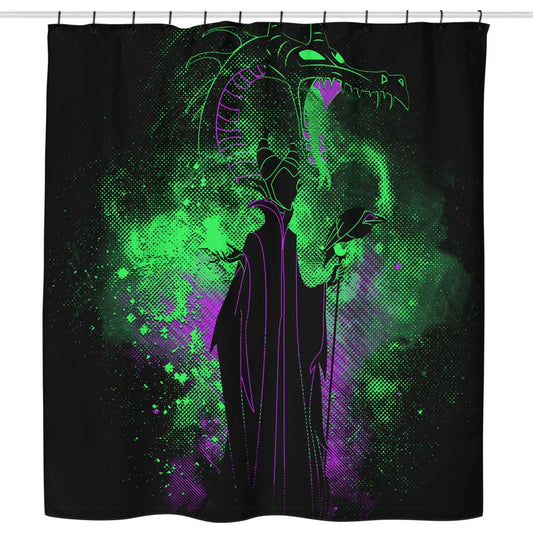 Evil Fairy Art - Shower Curtain