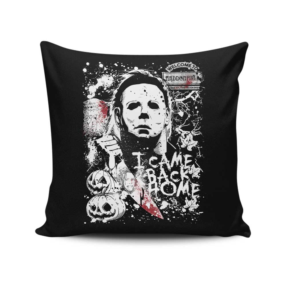 Evil in Haddonfield - Throw Pillow