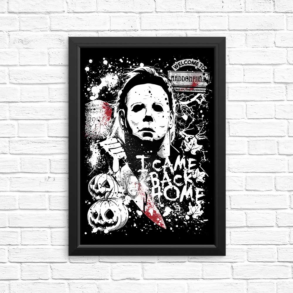 Evil in Haddonfield - Posters & Prints