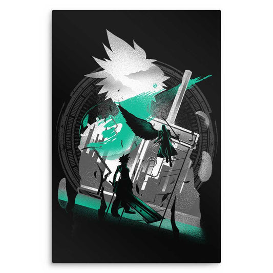 Ex-Soldier of VII (Alt) - Metal Print