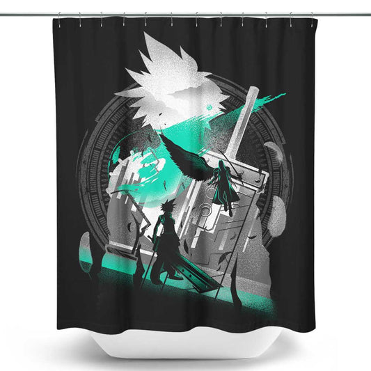 Ex-Soldier of VII (Alt) - Shower Curtain