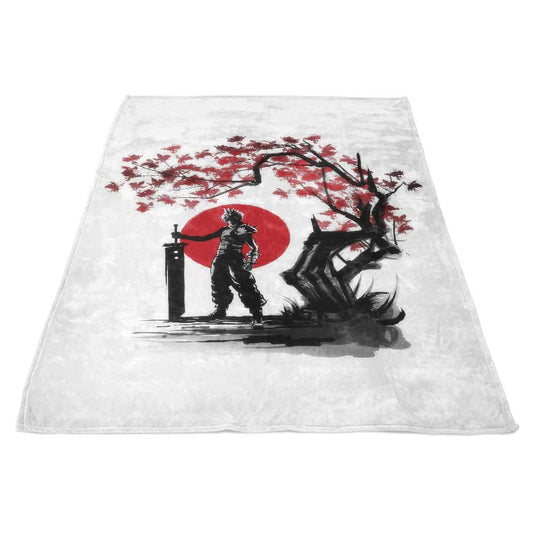 Ex-Soldier Under the Sun - Fleece Blanket