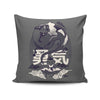 Facing the Challenge - Throw Pillow