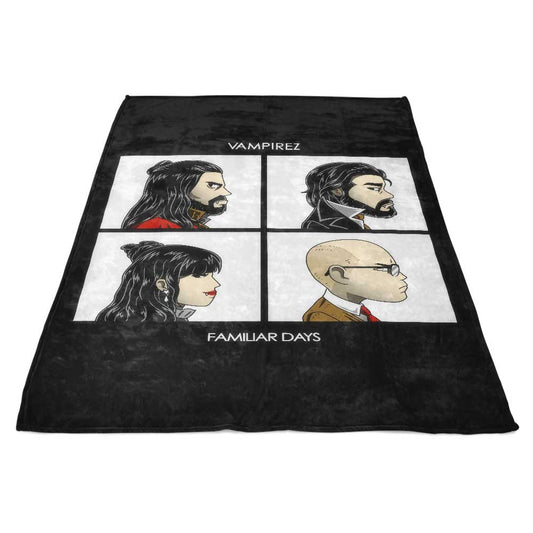 Familiar Days - Fleece Blanket