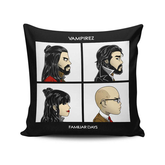 Familiar Days - Throw Pillow