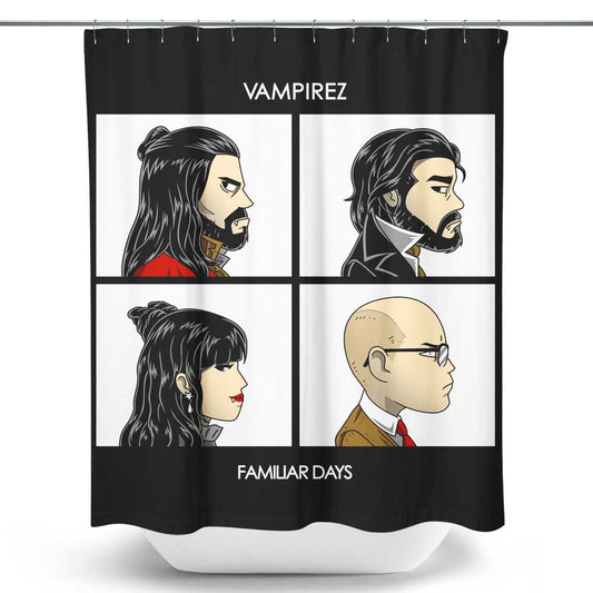 Familiar Days - Shower Curtain