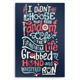 Fandom Life - Metal Print