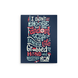 Fandom Life - Metal Print