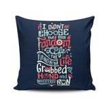 Fandom Life - Throw Pillow