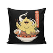 Fat Chocobo Ramen - Throw Pillow