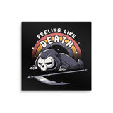 Feeling Like Death - Metal Print