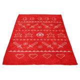 Festive Gaming Sweater - Fleece Blanket