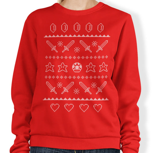 Festive Gaming Sweater - Sweatshirt