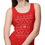 Festive Gaming Sweater - Tank Top