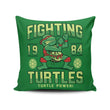 Fighting Turtles - Throw Pillow