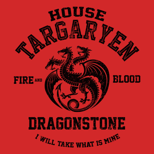 Fire and Blood (Alt) - Fleece Blanket