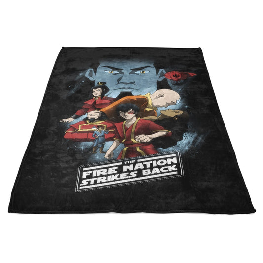 Fire Nation Strikes Back - Fleece Blanket