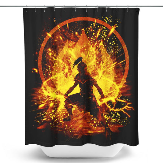 Fire Storm - Shower Curtain