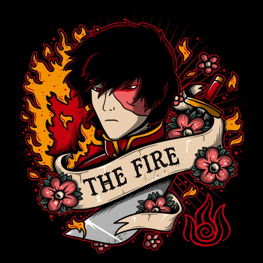 Fire Tattoo - Fleece Blanket