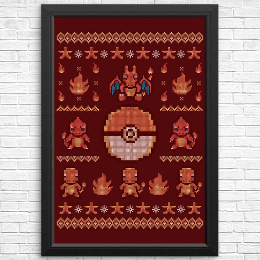 Fire Trainer Sweater - Posters & Prints