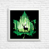 Forest Deer - Posters & Prints