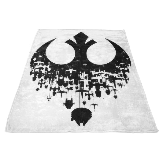 Fractured Rebellion (Alt) - Fleece Blanket