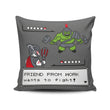 Friendly Foe - Throw Pillow