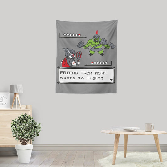 Friendly Foe - Wall Tapestry