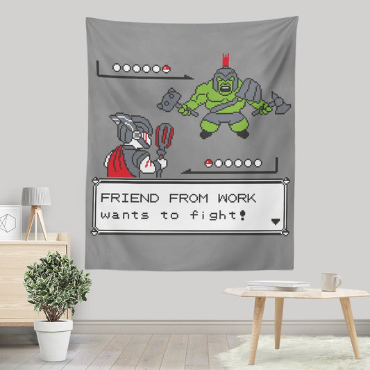 Friendly Foe - Wall Tapestry