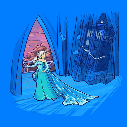 Frozen in Space and Time - Fleece Blanket