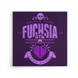 Fuchsia City Gym - Canvas Print