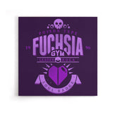 Fuchsia City Gym - Canvas Print