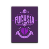 Fuchsia City Gym - Canvas Print