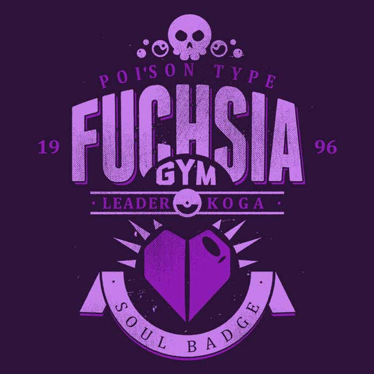 Fuchsia City Gym - Ringer T-Shirt