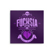 Fuchsia City Gym - Metal Print