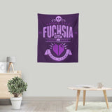 Fuchsia City Gym - Wall Tapestry