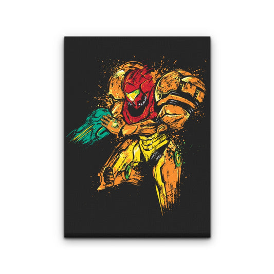 Galactic Bounty Hunter - Canvas Print