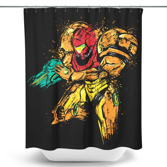 Galactic Bounty Hunter - Shower Curtain