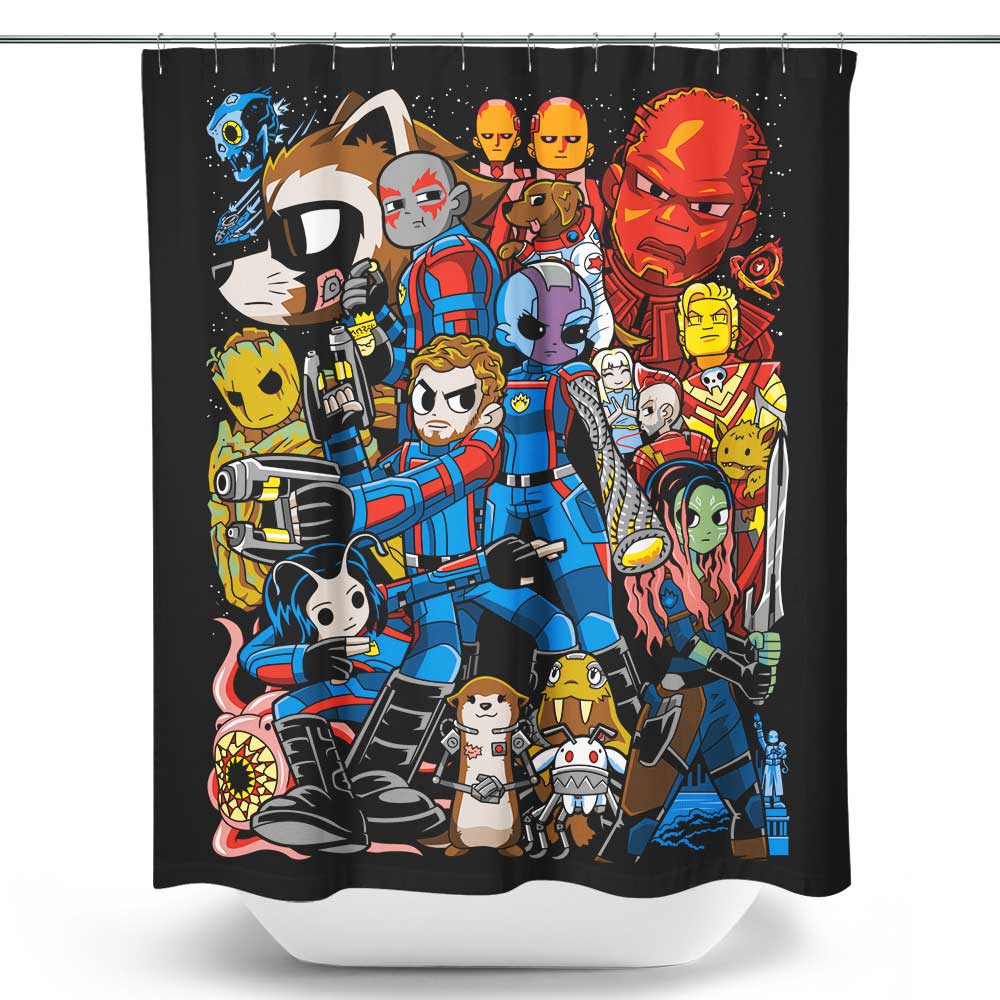 Galactic Pilgrim - Shower Curtain